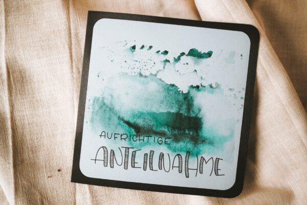 Aufrichtige Anteilnahme