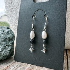 Perlen Northstar Ohrringe